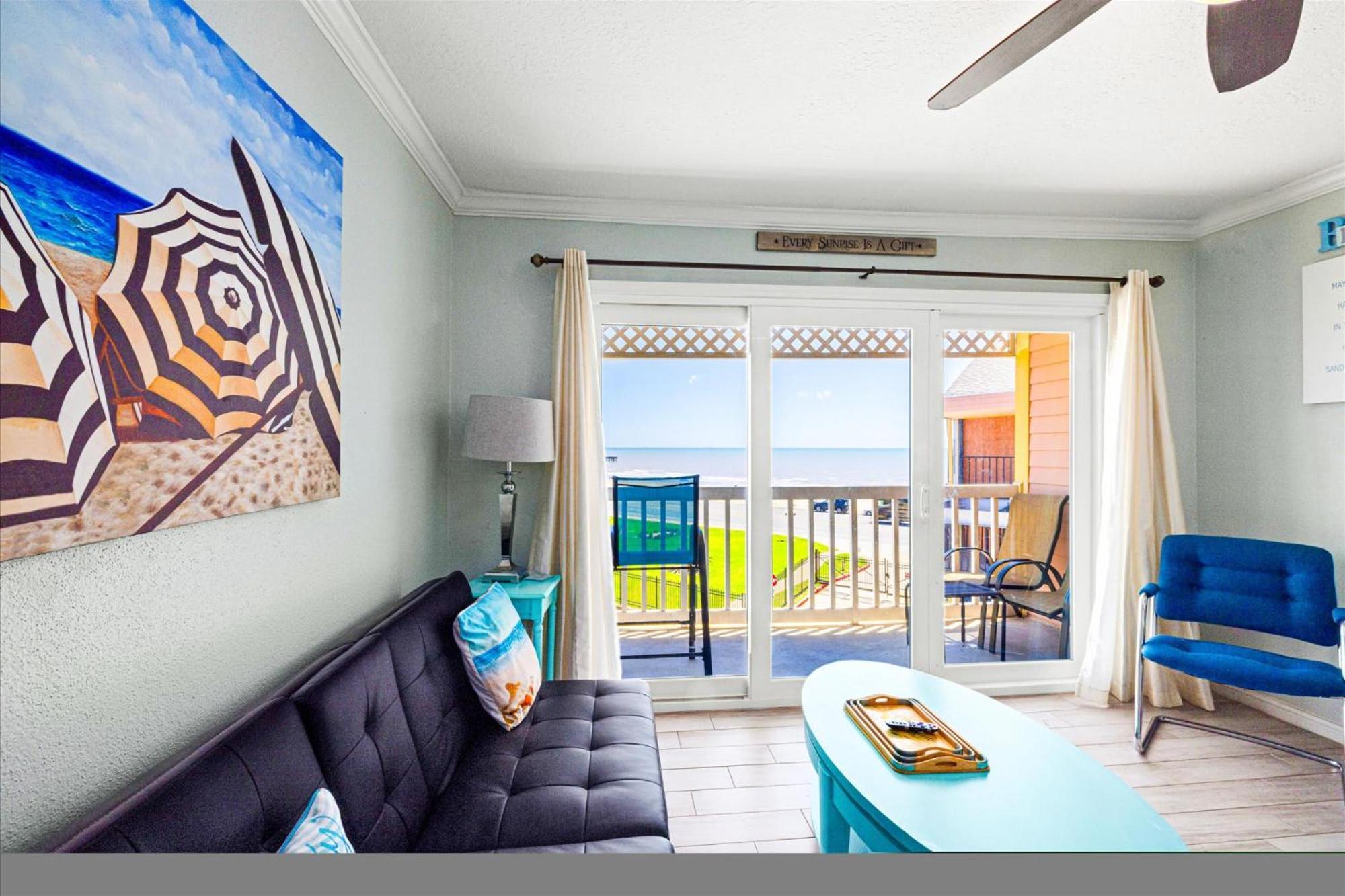 Charming Waterfront Condo Galveston Esterno foto